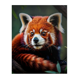 Red Panda Acrylic Print