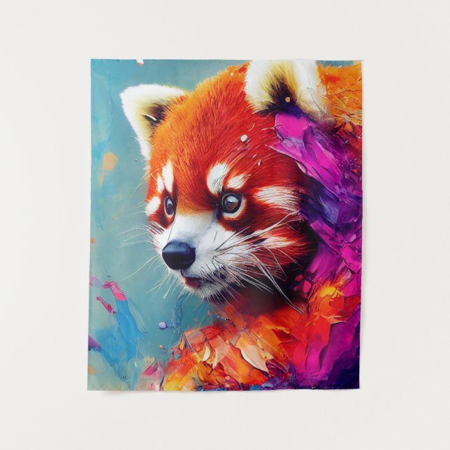 Red Panda  Animal Discovery Adventure Nature  Tapestry (Front)