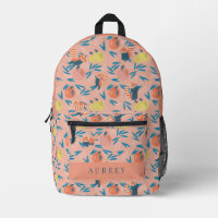 Red Panda & Apple Pattern Coral Pink