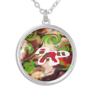 Red Panda  are cool  Silver Plated Necklace