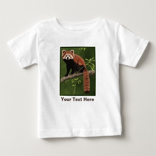 Red Panda Baby T_Shirt