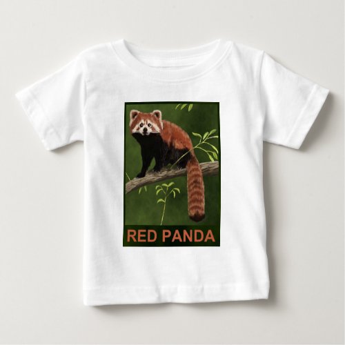 Red Panda Baby T_Shirt
