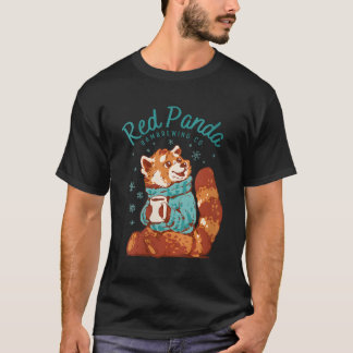 Red Panda Bambrewing Company Coffee T-Shirt