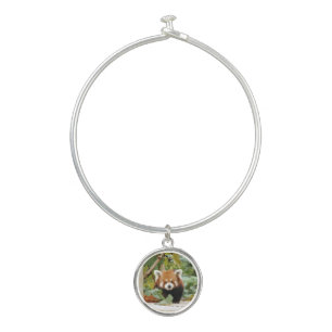 Red Panda Bangle Bracelet