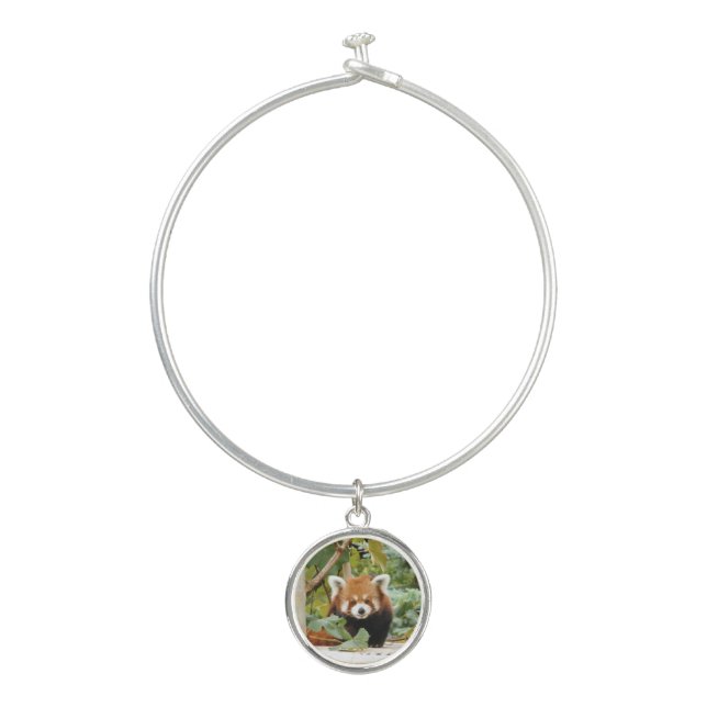 Red Panda Bangle Bracelet (Front)