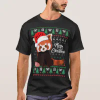 Red panda christmas on sale sweater