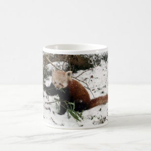 Red panda coffee mug