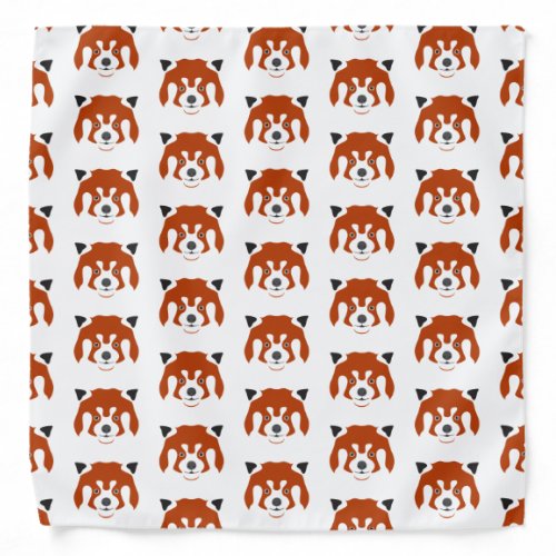 RED PANDA FACE BANDANA