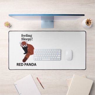 Red Panda Feeling Sleepy Funny Red Panda