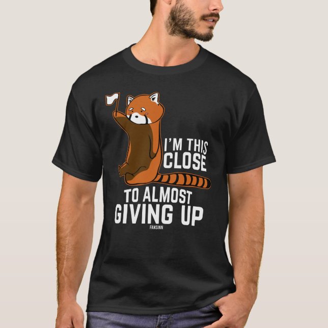 Red panda from the Himalayas T-Shirt (Front)