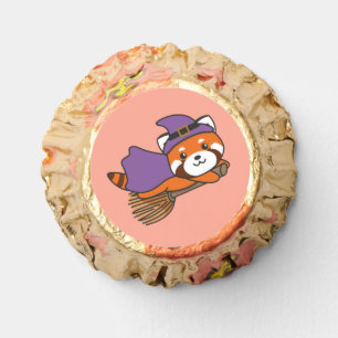 Red Panda Halloween Witch Kids Witches Costume Ree Reese's Peanut Butter Cups