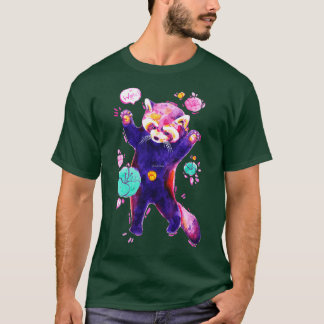 Red Panda Hands Up T-Shirt