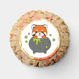 Red Panda Happy Halloween Cauldron Bat Reese's Pea Peanut Butter Cups