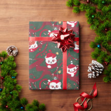 Red Panda Haven - Abstract Christmas Red Panda