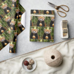Red Panda Holding a Birthday Cupcake Wrapping Paper