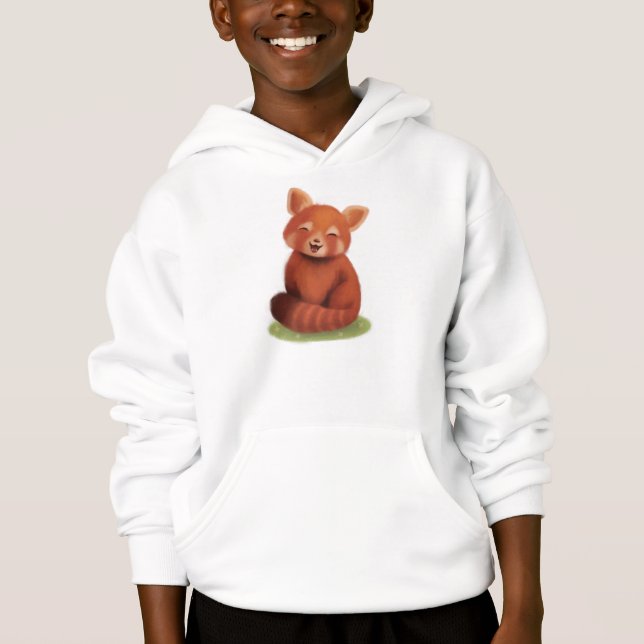 Red Panda Hoodie (Front)