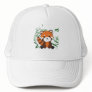 Red Panda In Bamboo Sweet Animals For Children Trucker Hat