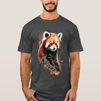 Red panda in contemplation T-Shirt