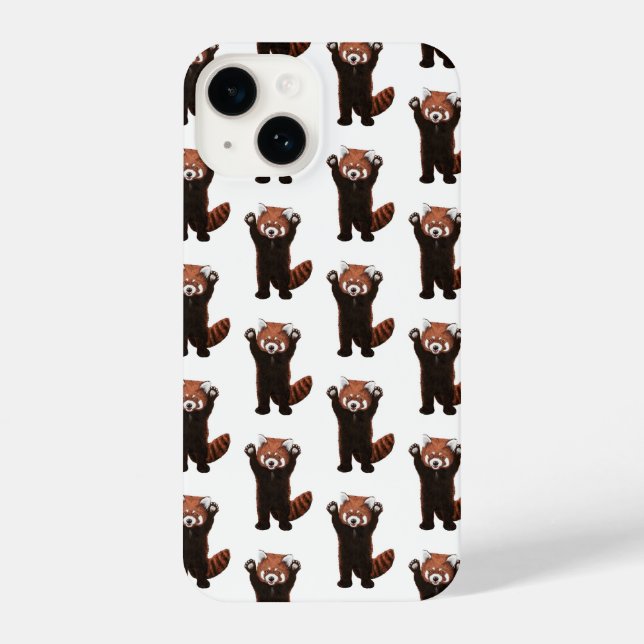 Red Panda iPhone Case (Back)