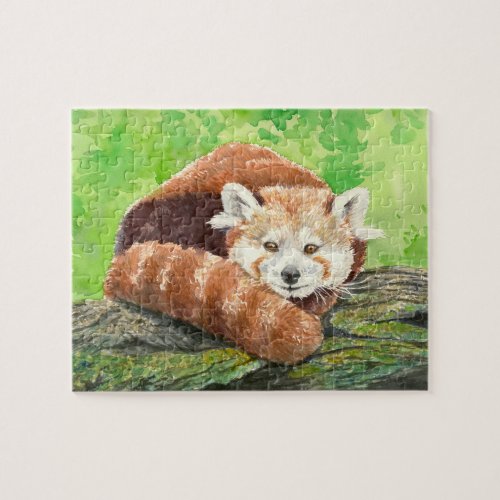 Red panda jigsaw puzzle