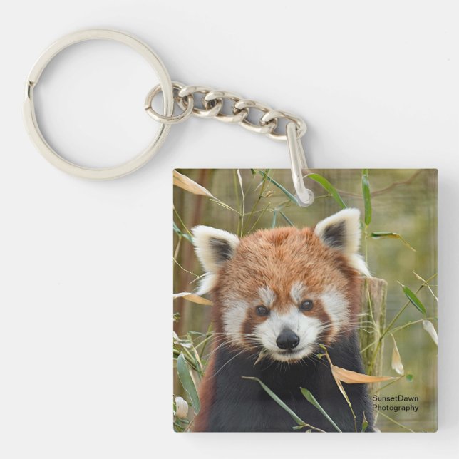 Red Panda Keychain (Front)