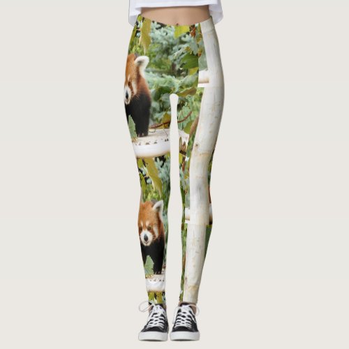 Red Panda Leggings