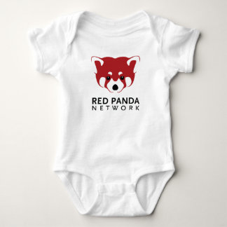 Red Panda Logo Baby Bodysuit