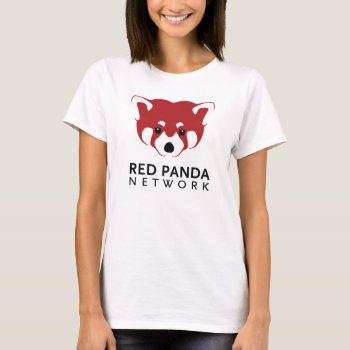 Red Panda Logo Tee by RedPandaNetwork at Zazzle