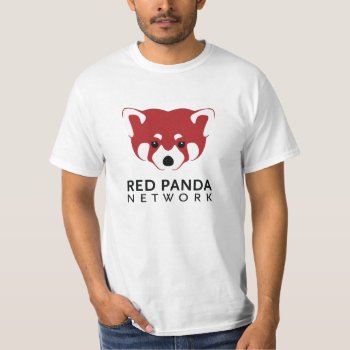 Red Panda Logo Tee Unisex by RedPandaNetwork at Zazzle