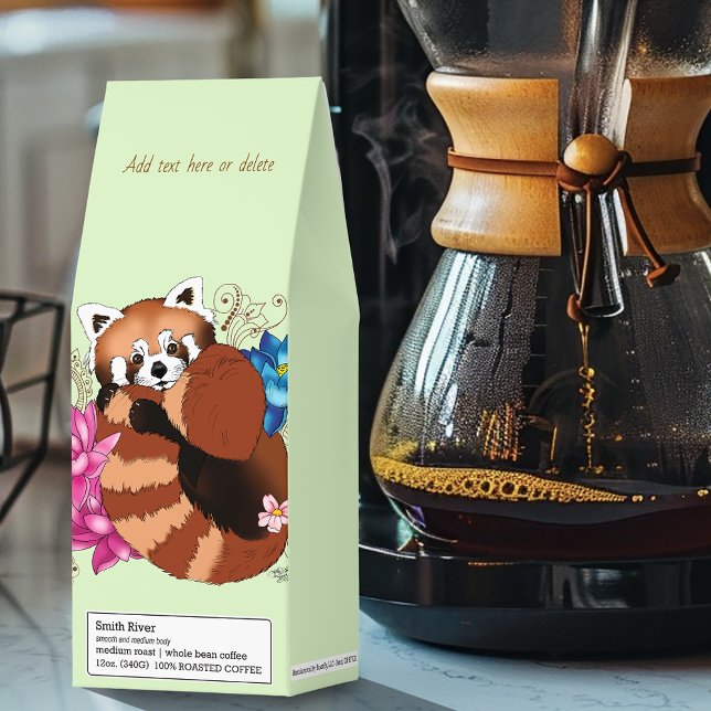 Red Panda Lotus Flowers Henna Roasted Coffee (Creator Uploaded)