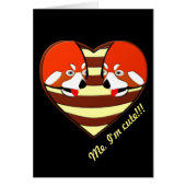 Red Panda Love heart (Front)