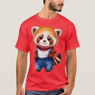 Red Panda Lovers Ba5 T-Shirt