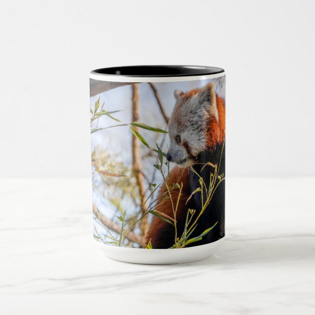 Red panda mug (Center)