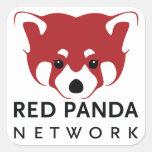Red Panda Network Stickers at Zazzle