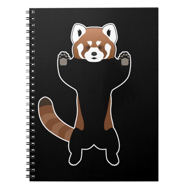 Red Panda Notebook (Front)