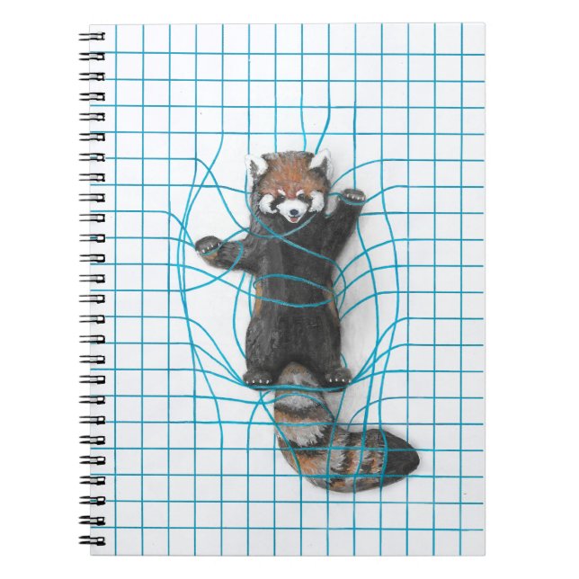 Red panda notebook (Front)