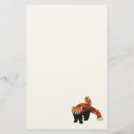 Red Panda &amp; Owl Stationery