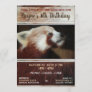 Red Panda Party Invitations