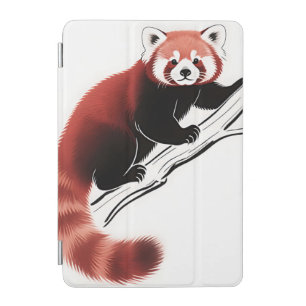 Red Panda Perched Branch iPad Mini Cover