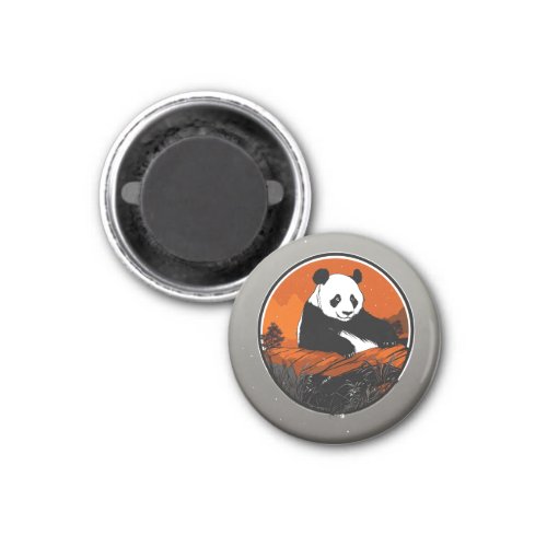red panda photo magnet