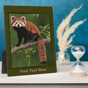 Red Panda Plaque