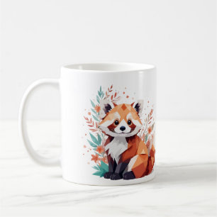 Red Panda Playful Adorable Fun Animal Colorful Joy Coffee Mug