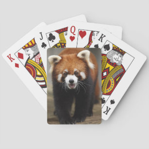Red Panda Poker Cards