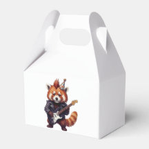 Red Panda Rocker Gift Box