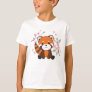 Red Panda Sweet Animals For Kawaii Kawaii T-Shirt
