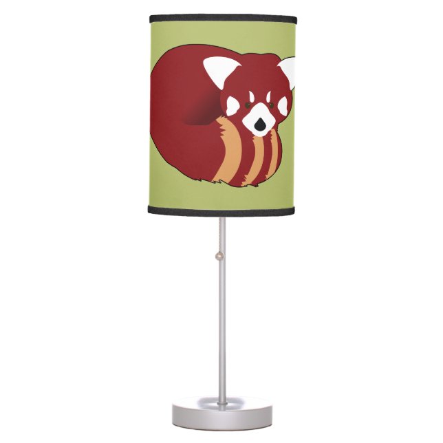 Red Panda Table Lamp (Front)