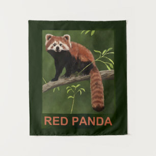 Red Panda Tapestry