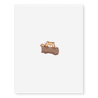 Red Panda Temporary Tattoos
