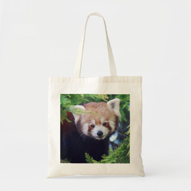 Red Panda Tote Bag (Front)