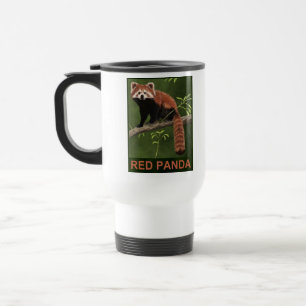 Red Panda Travel Mug